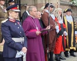 Lord-Lieutenant attends Chester County Proclamation