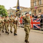 Parade in Chester to celebrate HM The Queen's Platinum Jubilee