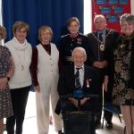 The Lord-Lieutenant, The Mayoress & Mayoress of Cheshire East, with Mr Peter Davies BEM and his family